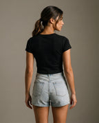 Cute and Competitive Cropped T-Shirt