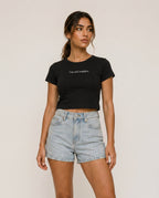 Cute and Competitive Cropped T-Shirt