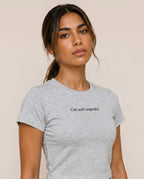 Cute and Competitive Cropped T-Shirt