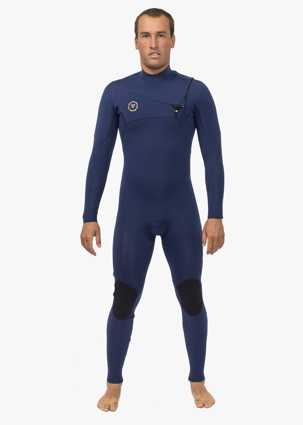 Vissla 7 Seas 4-3 Full chest Zip Naval