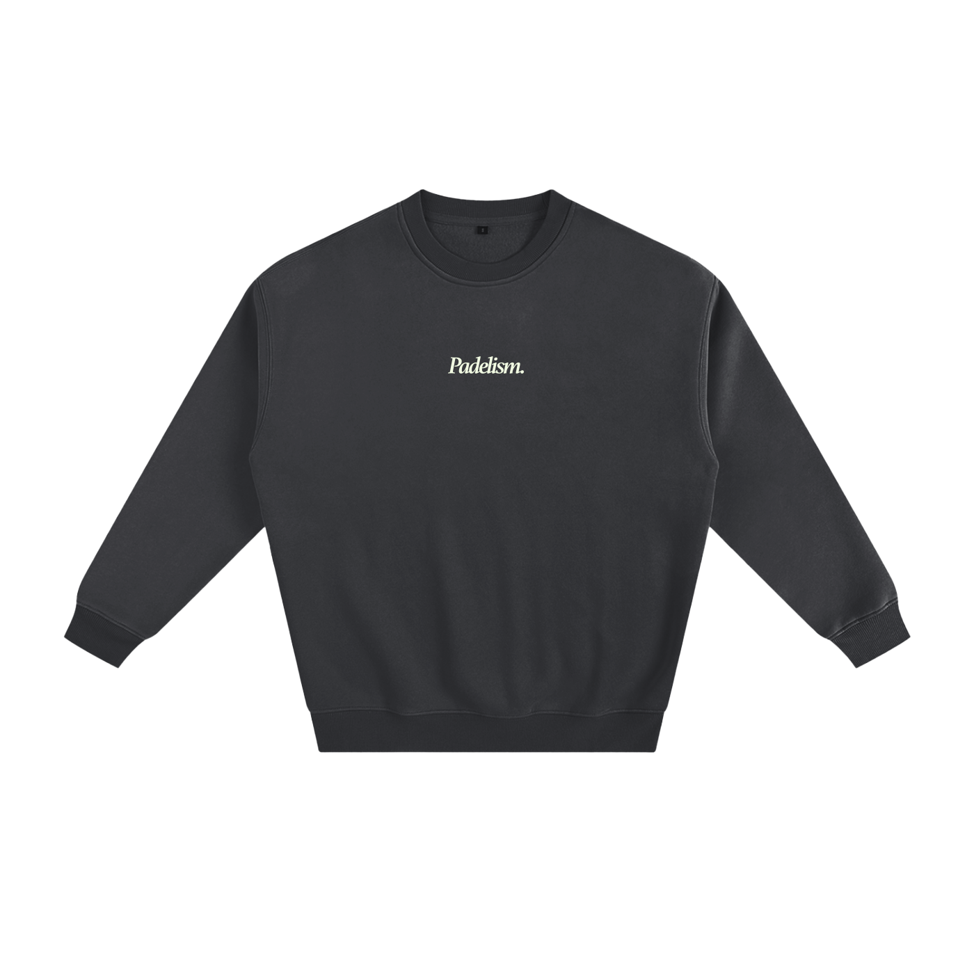 Sunday Padel Club Sweatshirt — Heavyweight Padel Sweatshirt Dark Gray