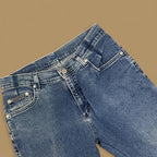 Vintage Lee Straight Leg Boyfriend Jeans Mid Blue W31 L30