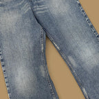 Vintage Lee Relaxed Fit Bootcut Jeans Dark Blue W28 L30