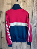 Vintage adidas Ventex Tracksuit Top Jacket Made In France Trefoil 80s Large