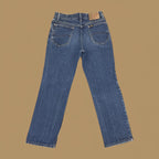 Vintage Lee Straight Loose Boyfriend Jeans Dark Blue W28 L27