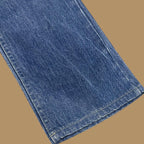 Vintage Lee Straight Leg Boyfriend Jeans Dark Blue W25 L27