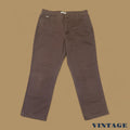 Vintage Lee Straight Leg Relaxed Jeans Dark Brown W38 L30
