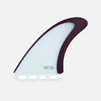 Deflow Duette twin fins cherry single-tab L