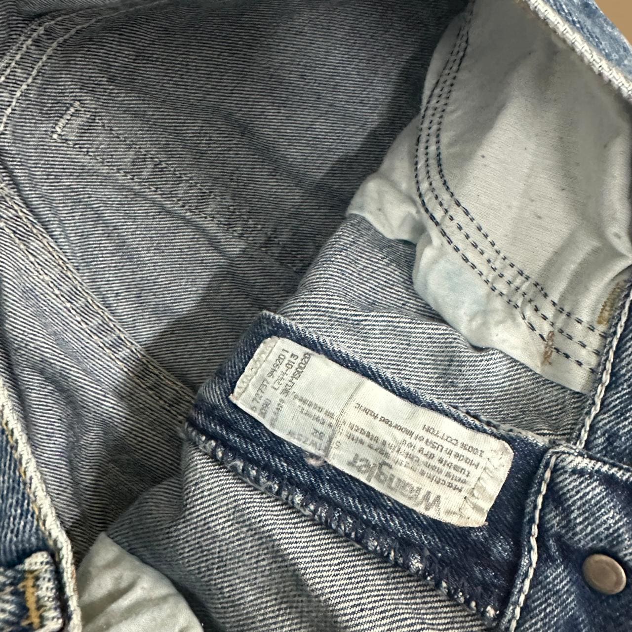 Vintage Wrangler USA Made Bootcut Jeans Mid Blue W28 L30