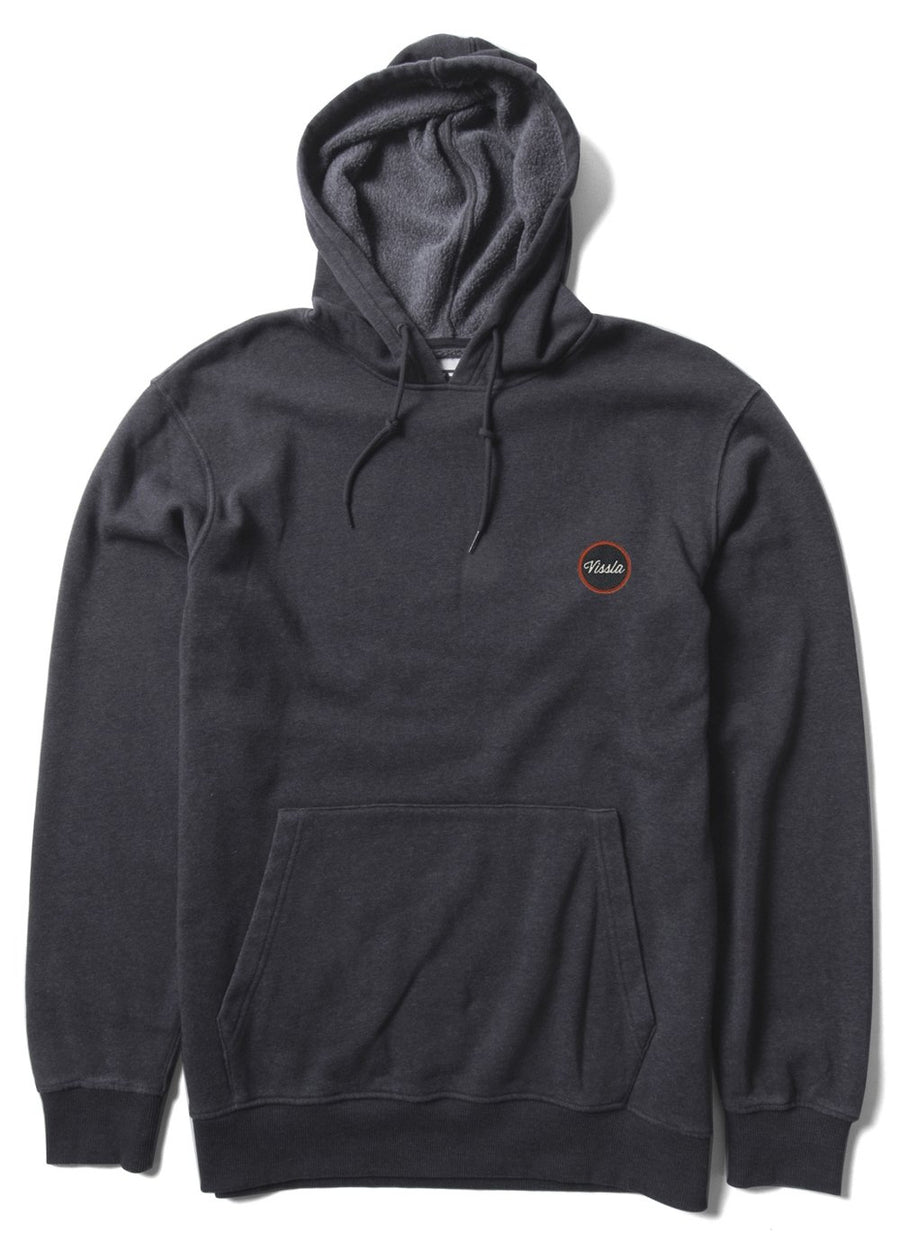 Vissla Solid Sets Eco PO Hoodie black heather