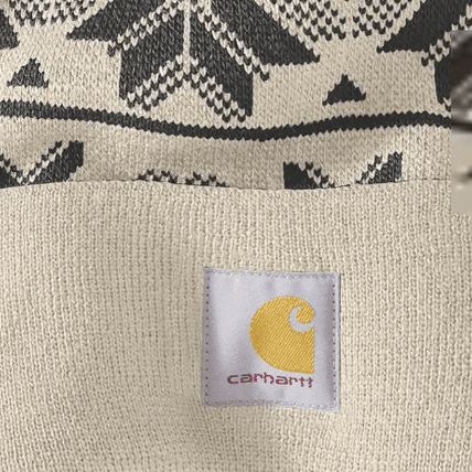 Carhartt Knit Pom-Pom Jacquard Beanie
