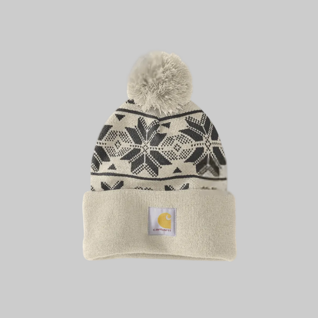 Carhartt Knit Pom-Pom Jacquard Beanie