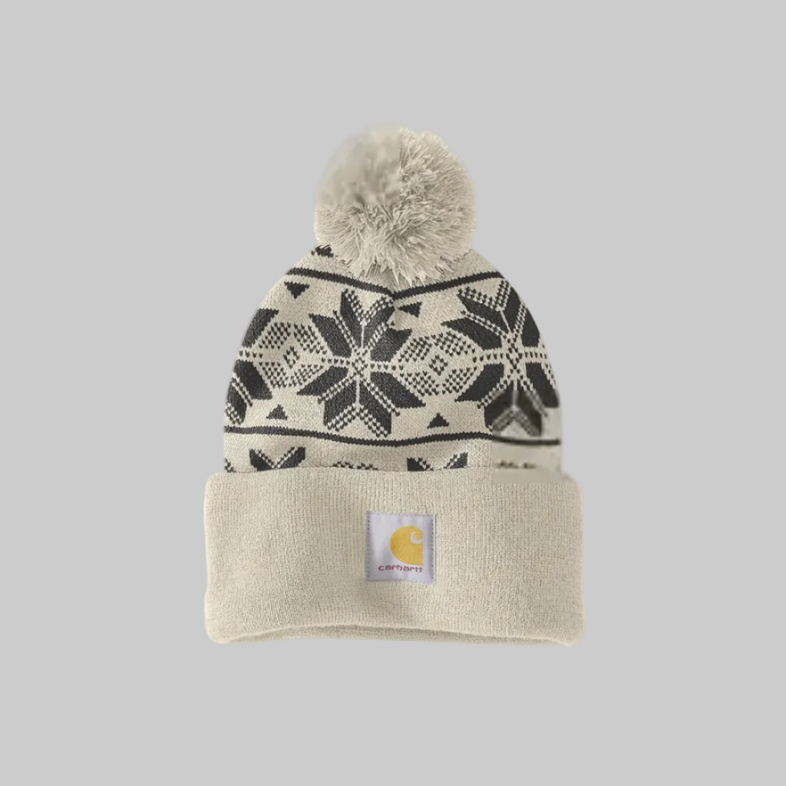 Carhartt Knit Pom-Pom Jacquard Beanie