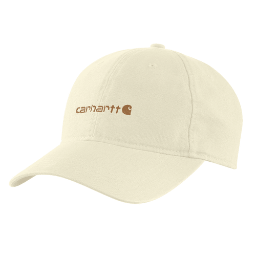 Carhartt Canvas Embroidered Graphic Cap Undyed Ecru One Size