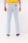 Vintage Wrangler Straight Leg Jeans Light Blue