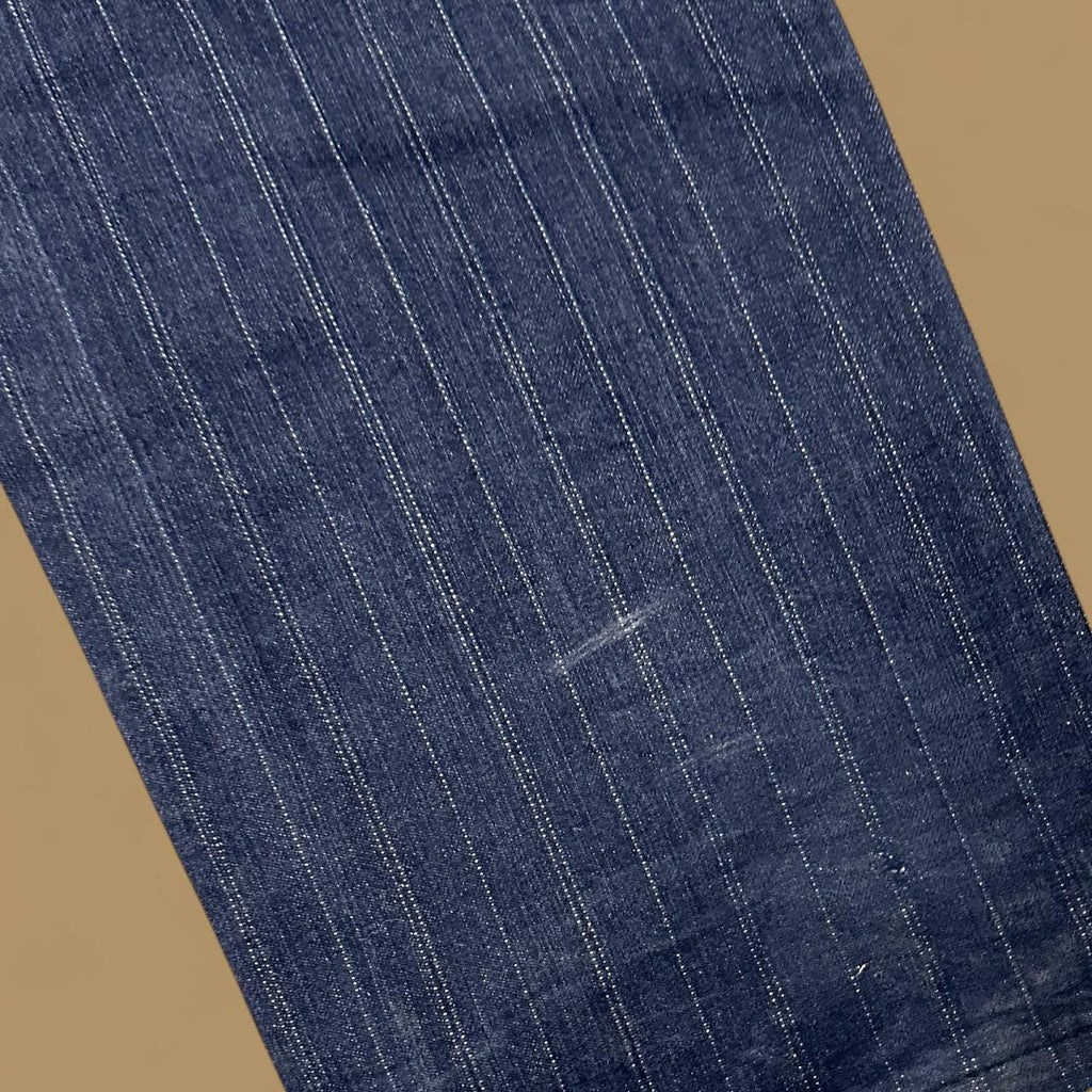 Vintage Hugo Boss Montana Straight Pinstripe Jeans Dark Blue W32 L32