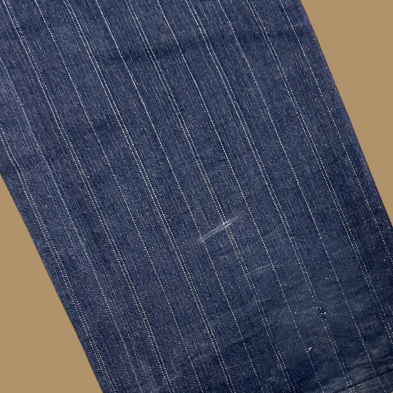 Vintage Hugo Boss Montana Straight Pinstripe Jeans Dark Blue W32 L32