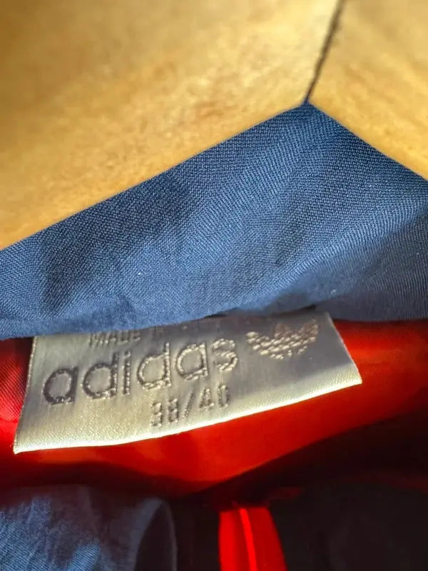 Vintage Adidas 1988-91 Mangers Bench Coat Jacket Large