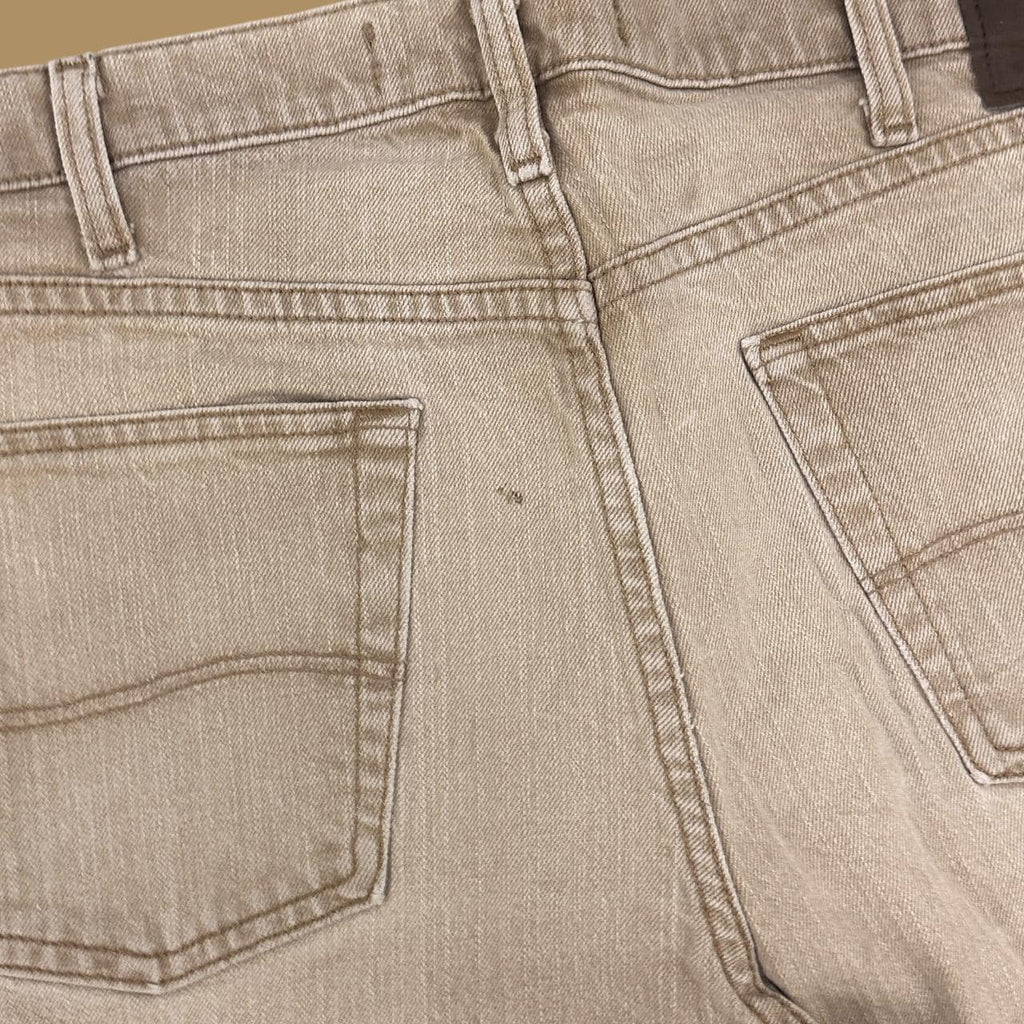 Vintage Lee Straight Leg Jeans Beige W38 L29