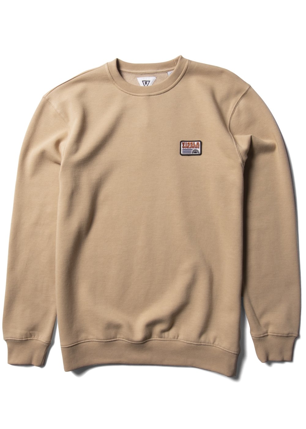 Vissla Solid Sets Eco Crew Dark Sand