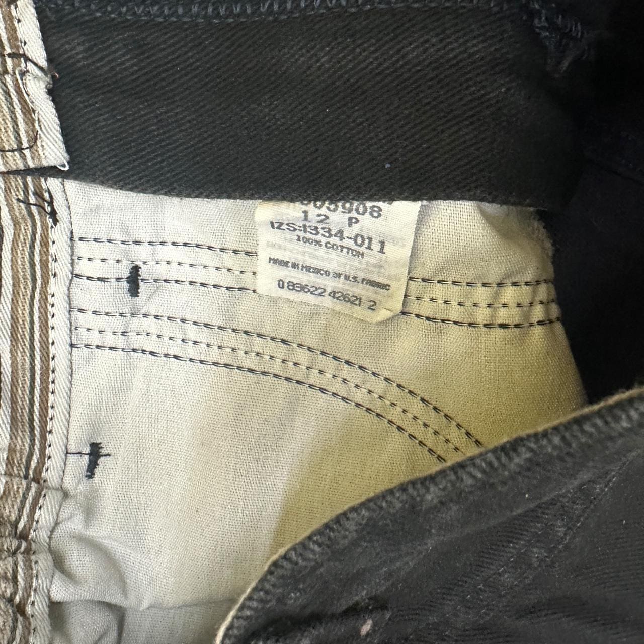 Vintage 90s Lee Elastic Waist Tapered Leg Mom Jeans Black W30 L27