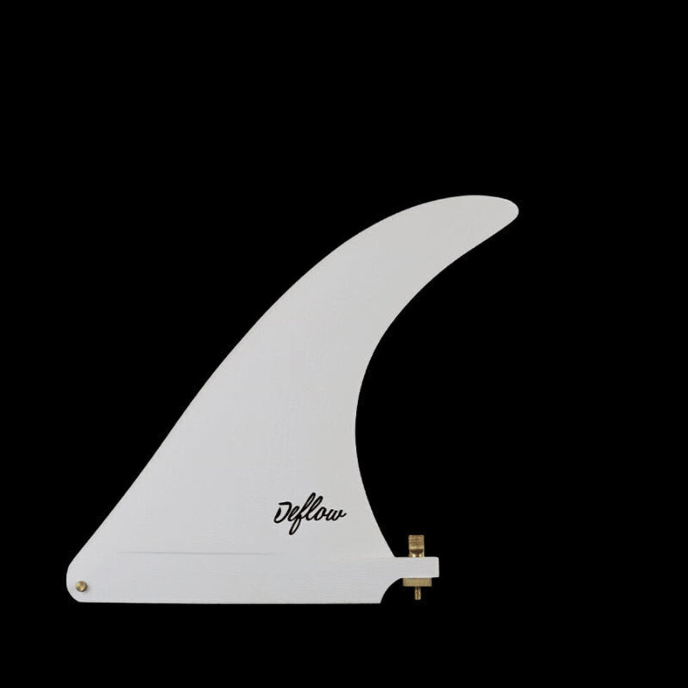 Deflow Mini Cream longboard fin White