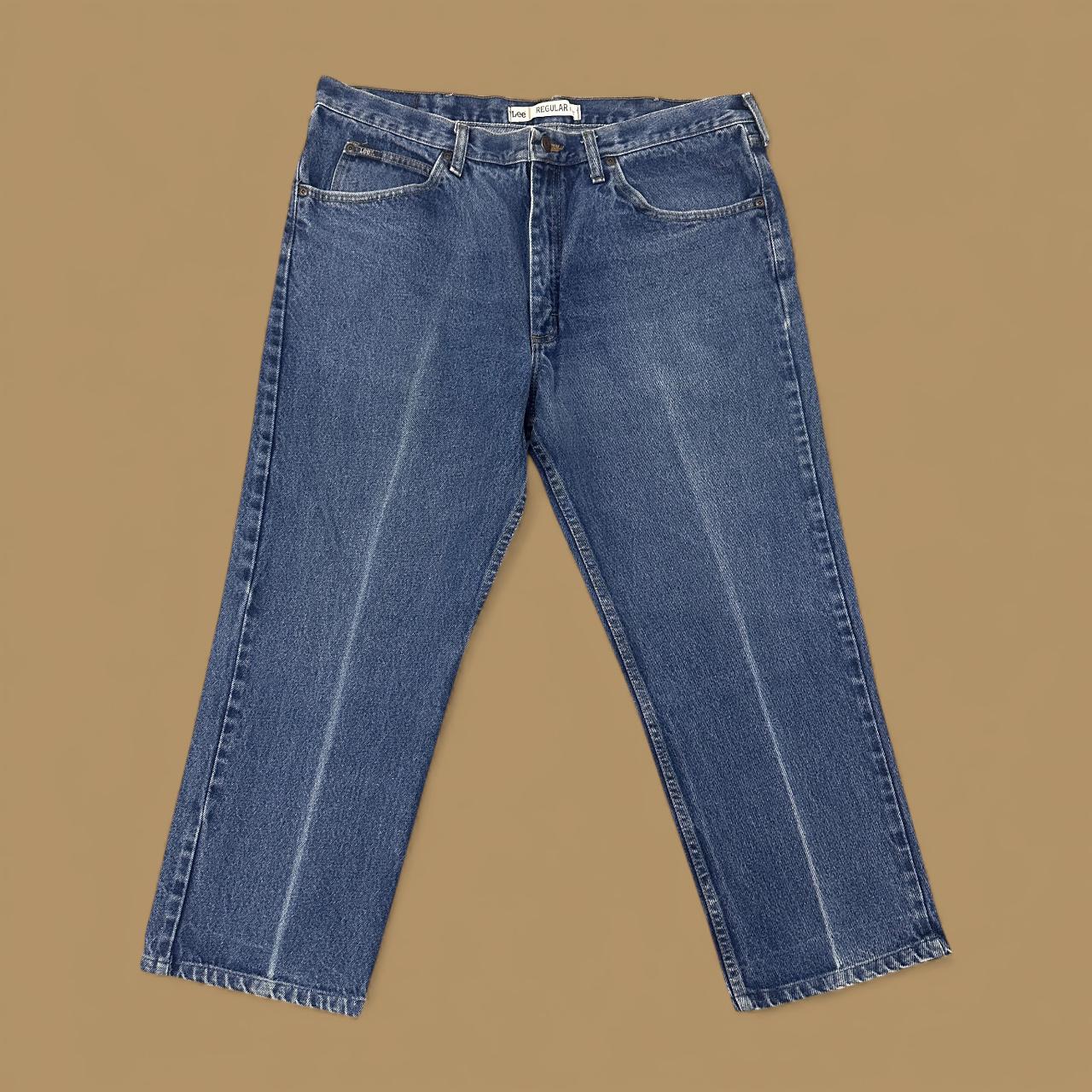 Vintage Lee Straight Leg Jeans Dark Blue W40 L26