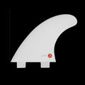 DEFLOW E2K EVO -thruster fins White M FCS1 twin tab