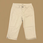 Vintage Lee Riders Cropped Capri Jeans Beige W33 L19