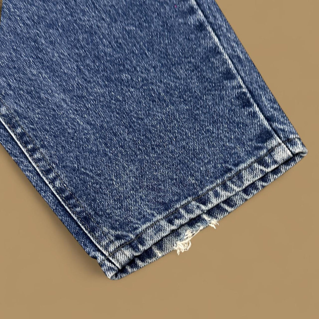 Vintage 90&#39;s Lee Tapered Leg Mom Jeans Dark Blue W32 L32