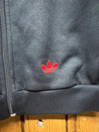 Vintage Adidas Originals Trimm Trab Tracksuit Top Mens Small Retro