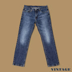 Vintage Levis 541 Straight Leg Jeans Dark Blue W34 L34