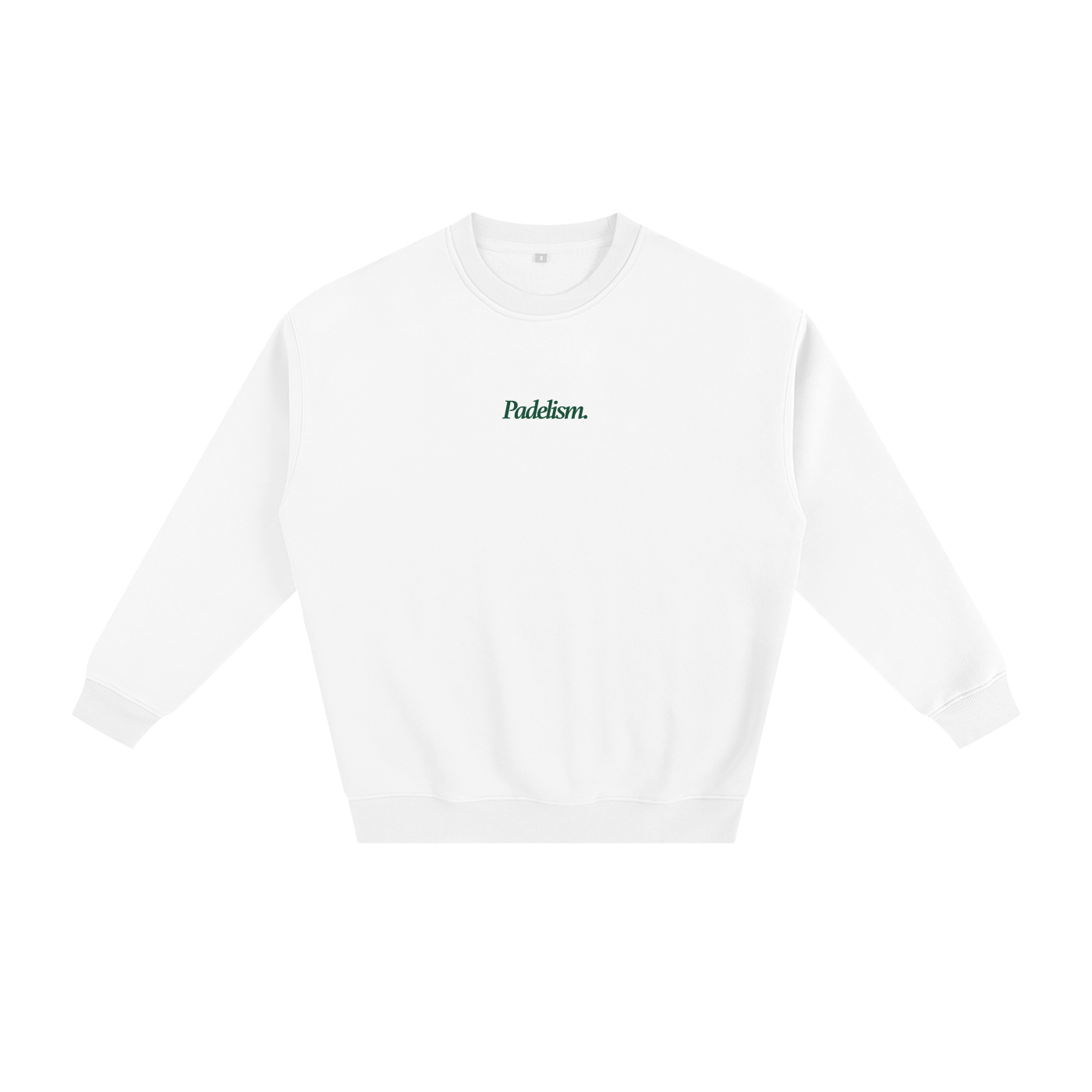 Sunday Padel Club Sweatshirt — Heavyweight Padel Sweatshirt White