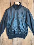 Vintage Adidas Originals tracksuit top / jacket , Black and Gold , Men’s Medium