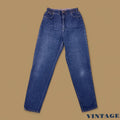 Vintage 90s Lee Elastic Tapered Leg Jeans Pink Blue W29 L32