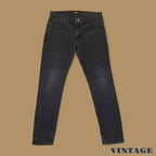 Vintage Lee Skinny Jeans Charcoal Grey W32 L30
