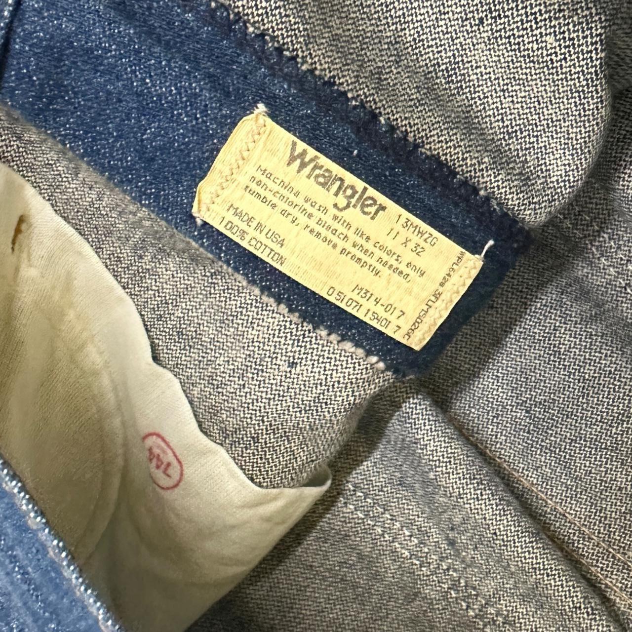 Vintage Wrangler Classic Straight Leg Jeans Dark Blue W29 L32