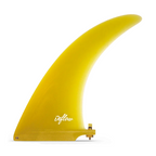 Deflow midhull 8.5" longboard fin Yellow 8.5"