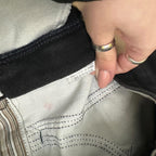 Vintage 90s Lee Elastic Waist Tapered Leg Mom Jeans Black W36 L30