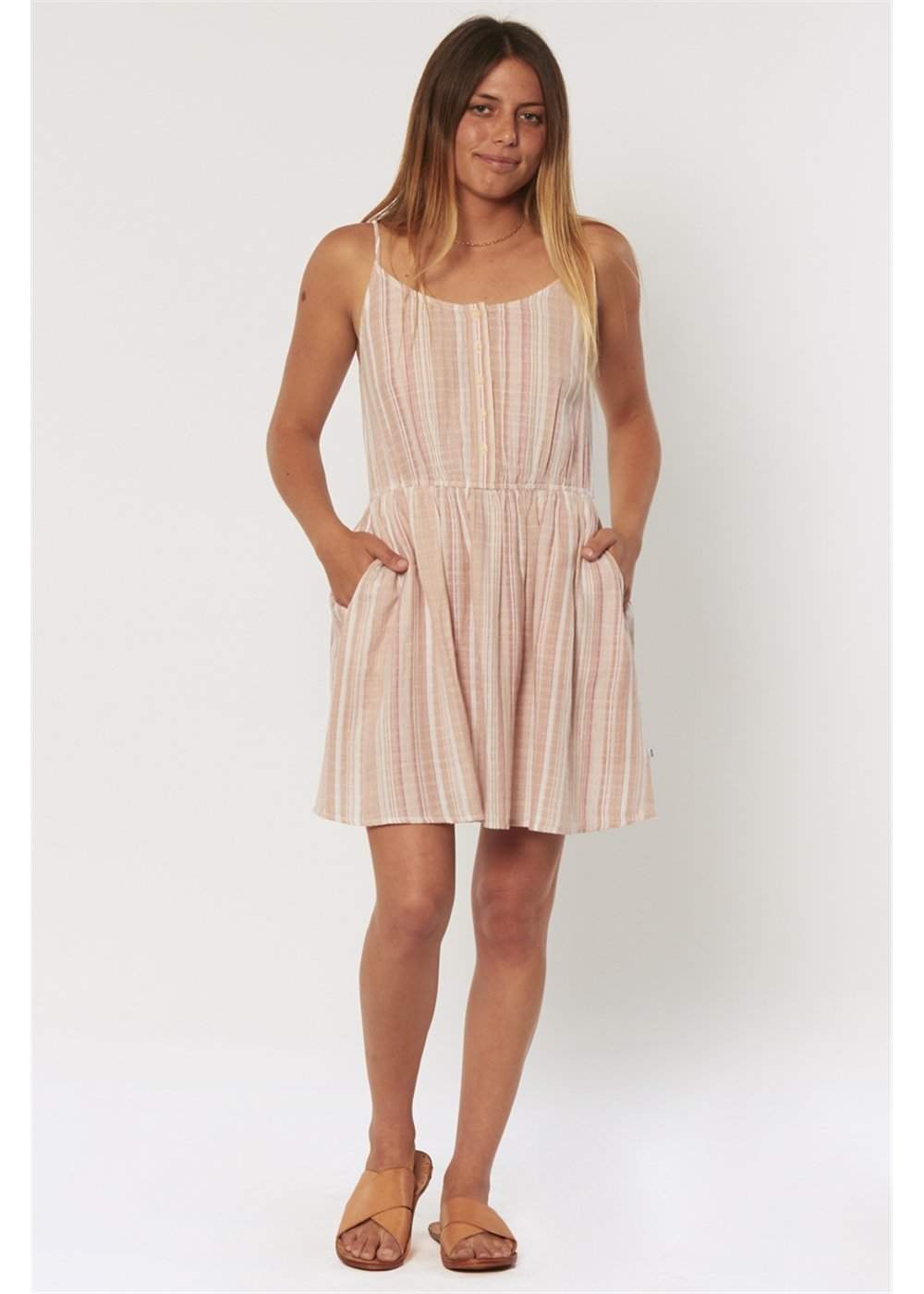 Sisstrevolution Ocean Breeze Dress Pink Smoke