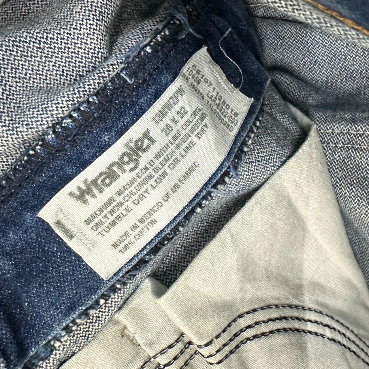 Vintage Wrangler USA Straight Leg Boyfriend/Mom Jeans Dark Blue W28 L32