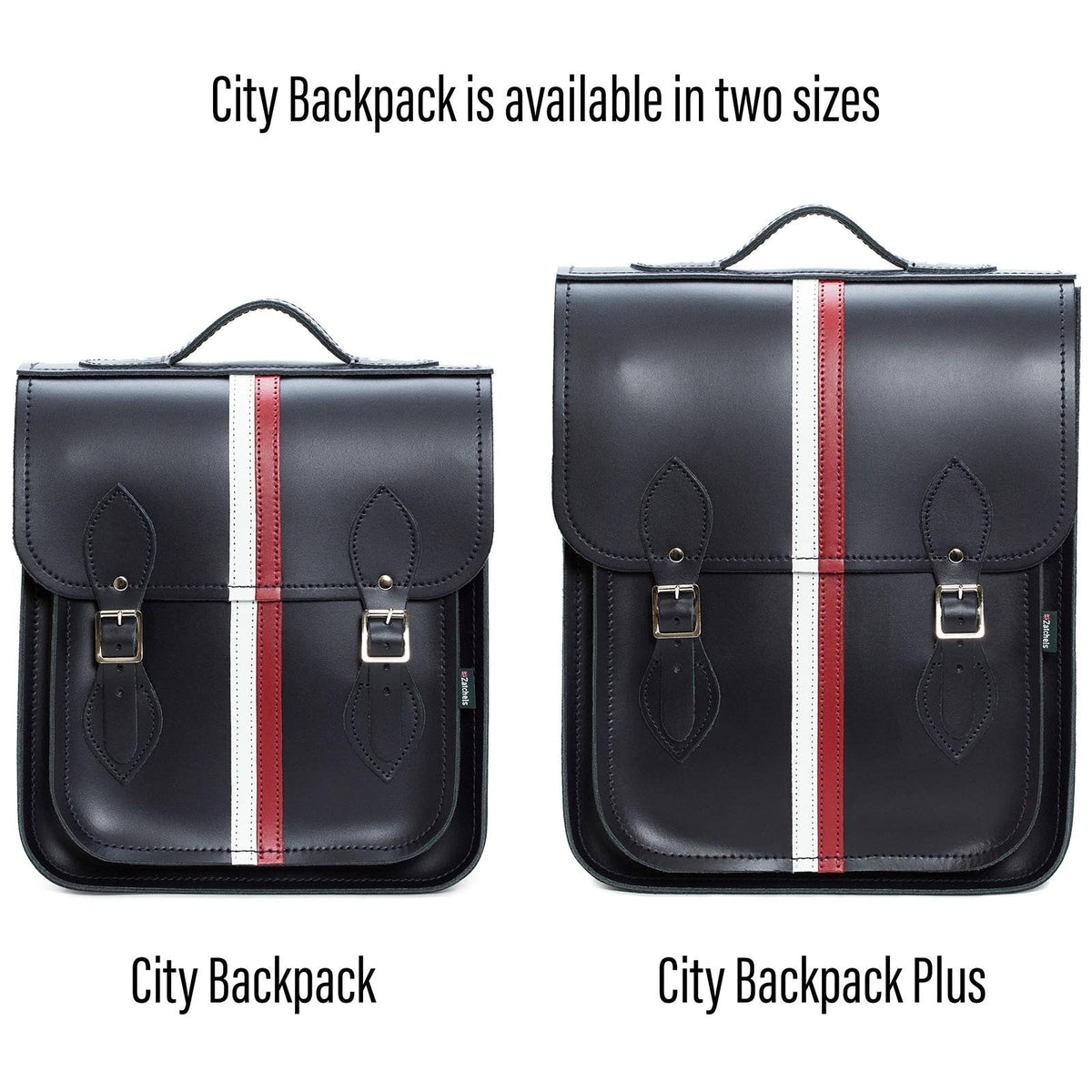 Handmade Leather City Backpack - British Edit Plus