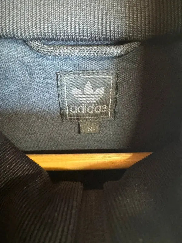 Vintage Adidas Originals Tracksuit Top Medium Retro Oasis