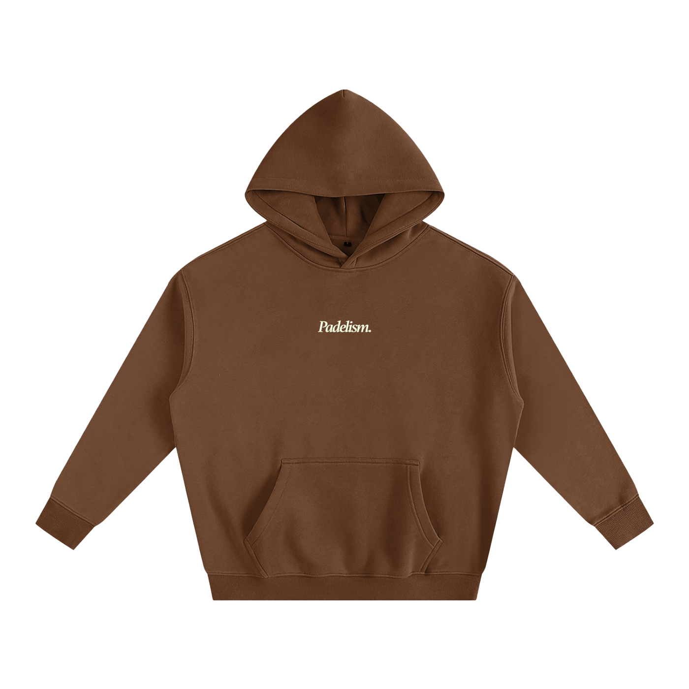 Padelism Mk1 - Box Hoodie Brown