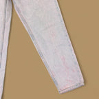 Vintage Levi&#39;s 950 Relaxed Tapered Leg Mom Jeans Pale Pink W29 L30