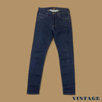Vintage Lee Malone Slim Straight Leg Jeans Dark Blue W30 L30