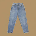Vintage Lee Baggy Tapered Leg Jeans Mid Blue W25 L27