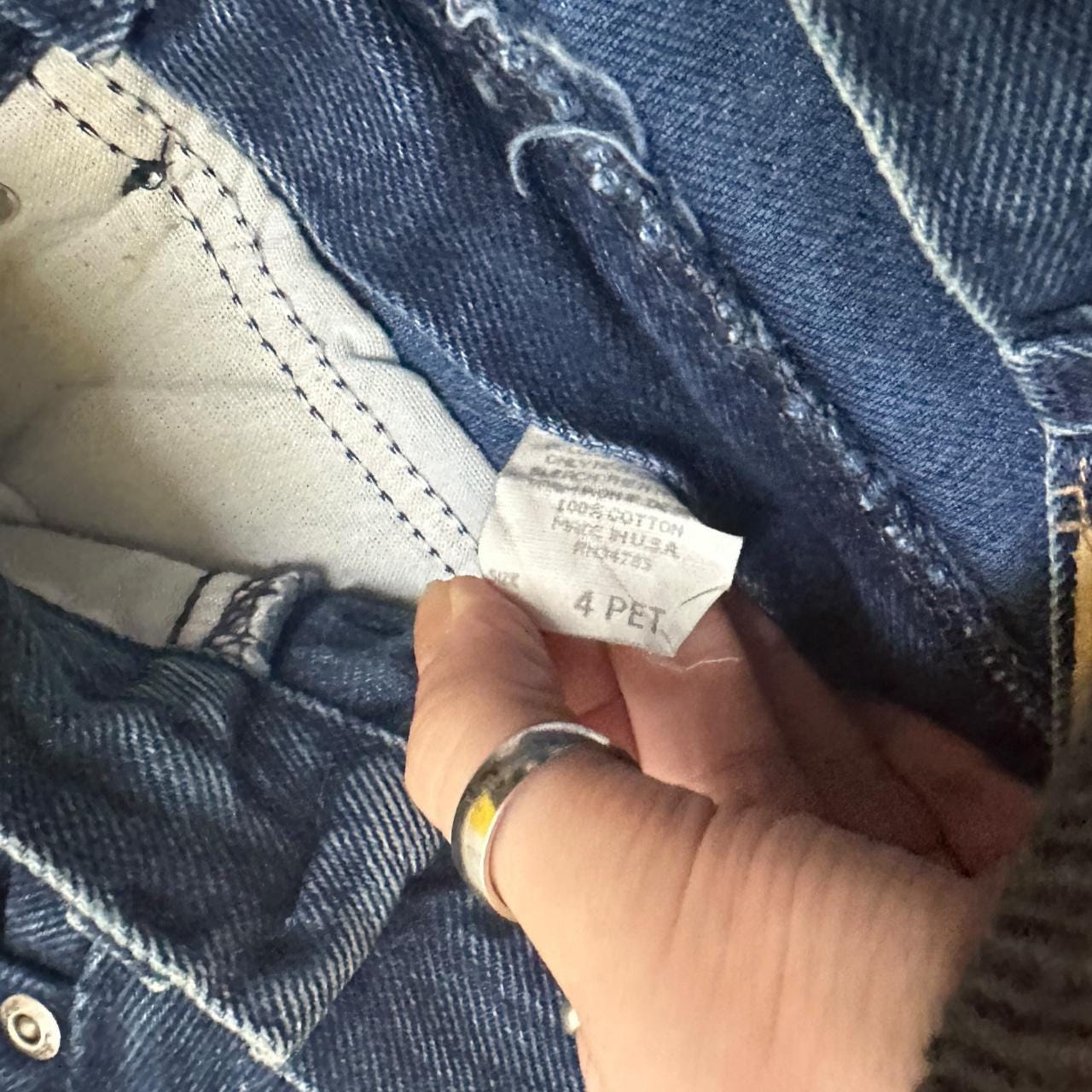 Vintage 90s Lee Tapered Leg Mom Jeans Dark Blue W24 L28