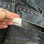 Vintage 80&#39;s Lee Tapered Leg Mom Jeans Acid Wash Dark Blue W31 L30