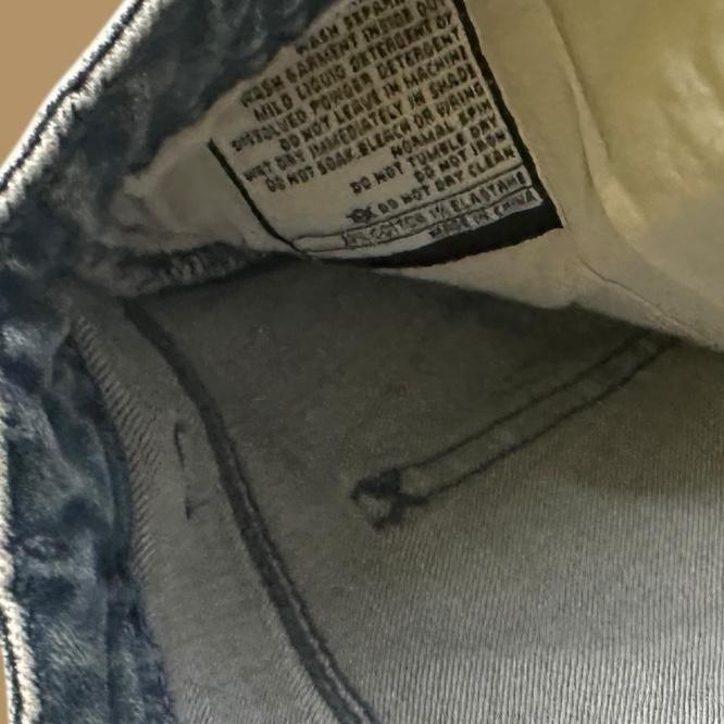 Vintage Lee Z-Two Tapered Slim Fit Jeans Mid Blue W34 L30